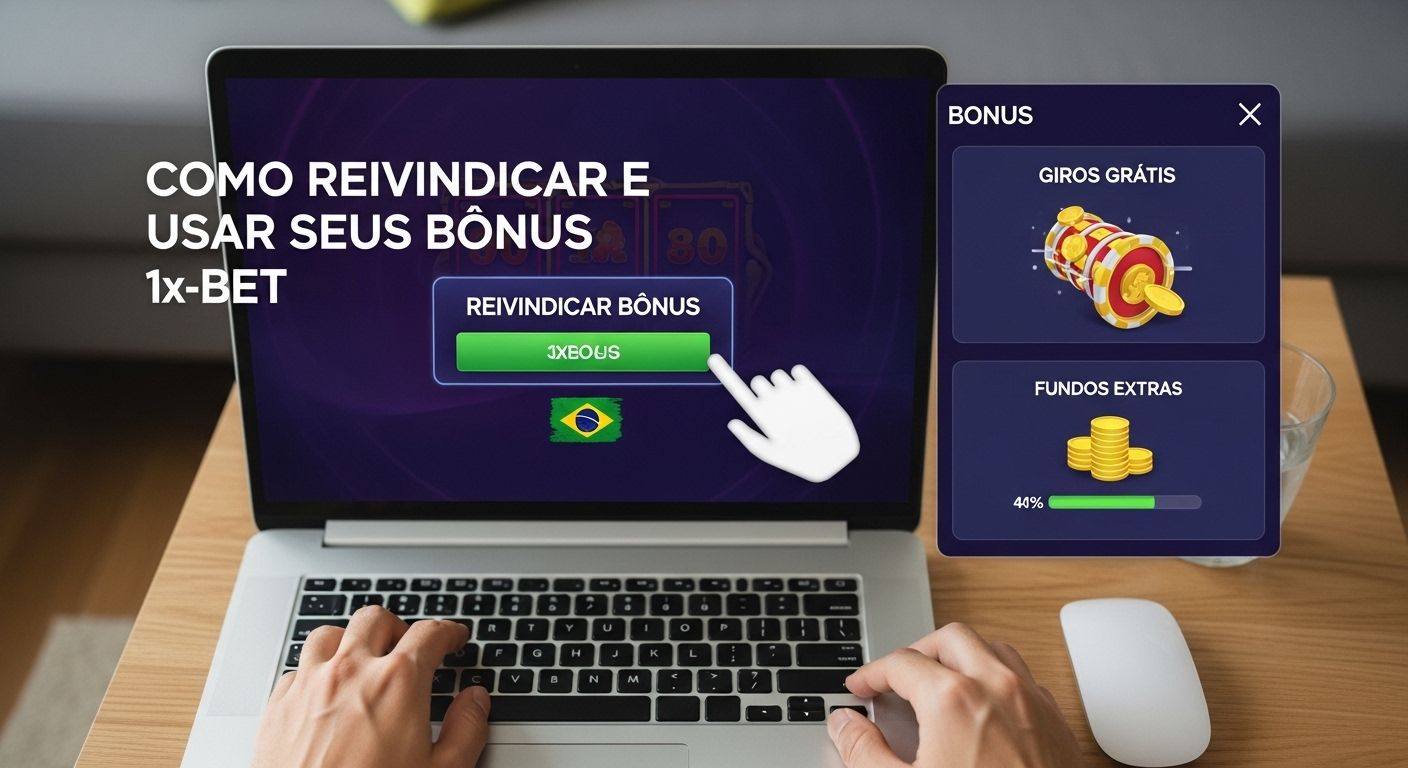 Como reivindicar e usar seus bônus 1xbet bonus condicoes