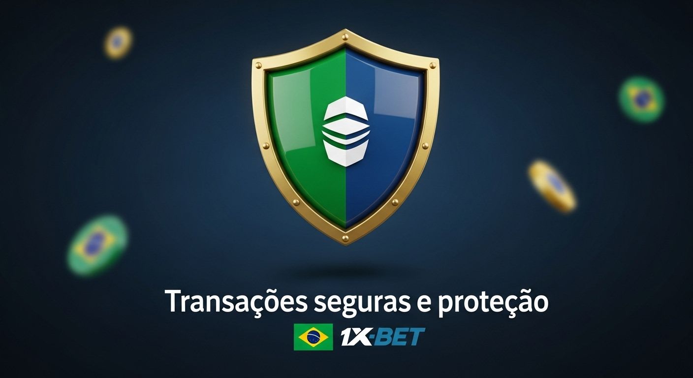 Transações Seguras e Proteção 1xbet depósito mínimo